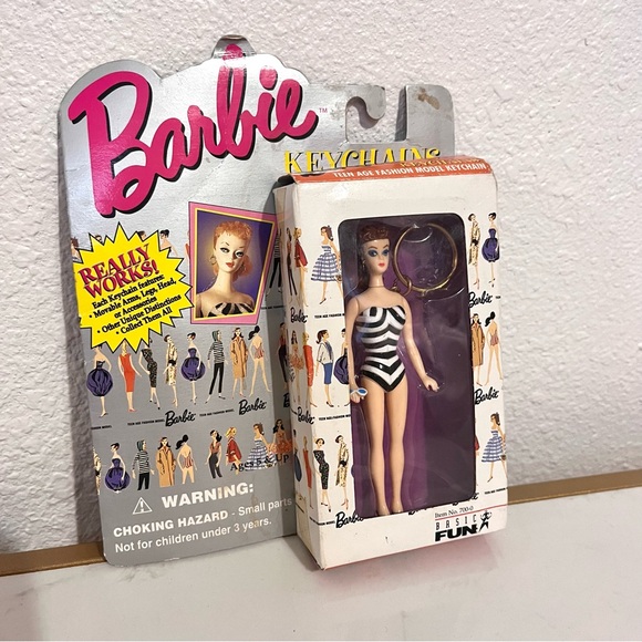 1995 Barbie Mattel keychain vintage - Picture 1 of 4